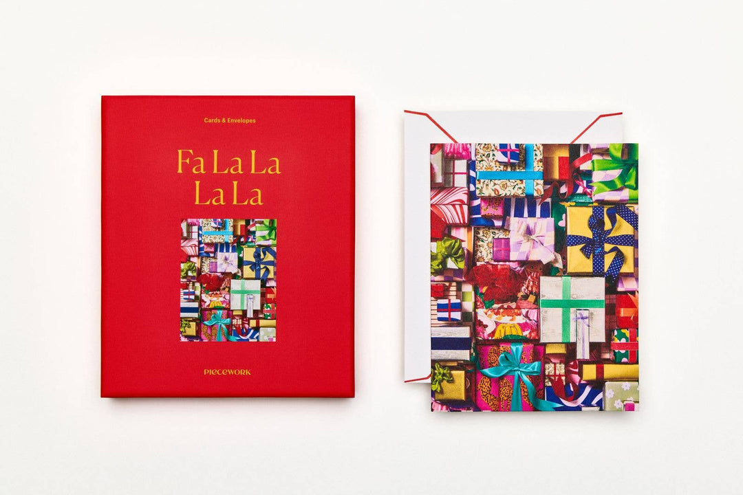 Fa La La La La Stationery Set of 8