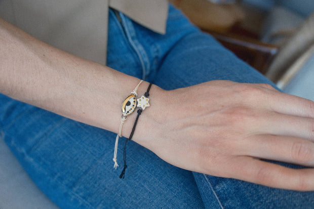 Not So evil eye bracelet: Safari