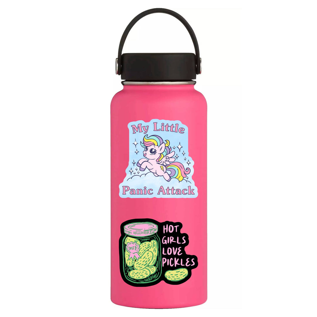 Funny Cute Girly Pickle Love High Quality Vinyl Sticker