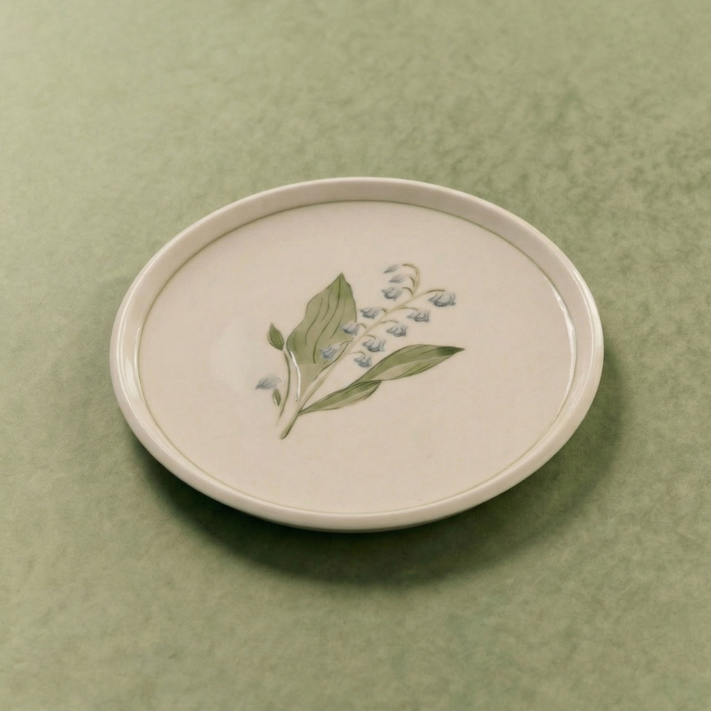 Lily of the Valley Appetizer Plate