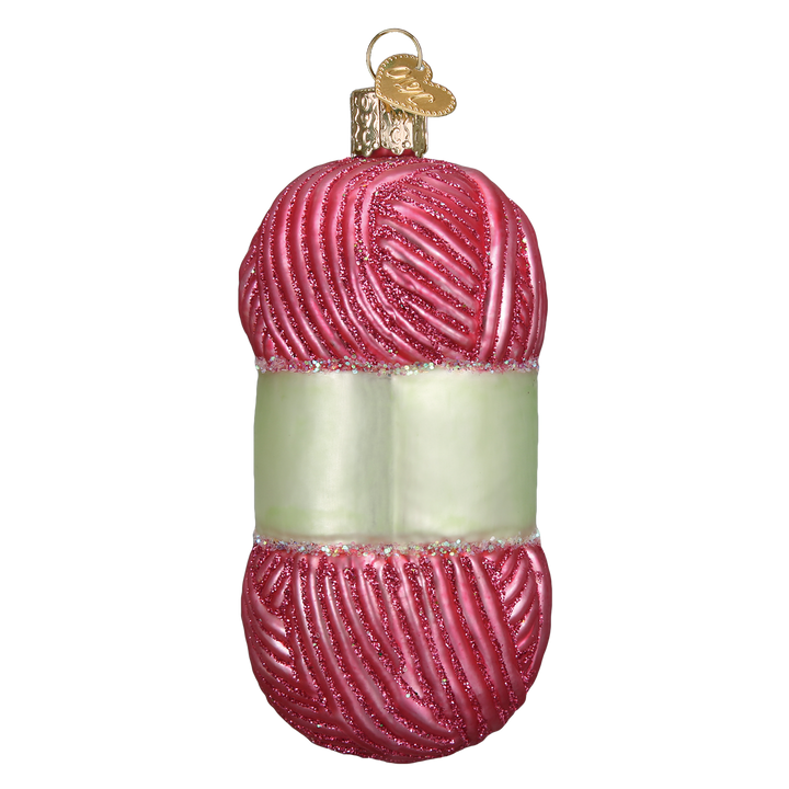 Knitting Yarn Ornament