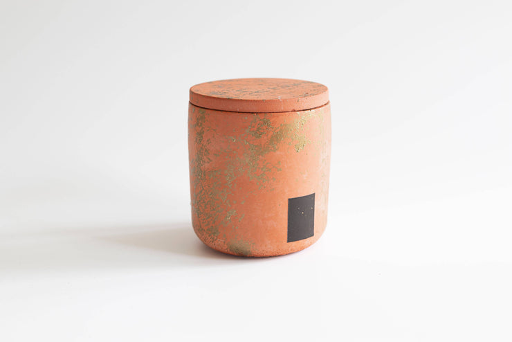 LTD Ed Brick & Gold Two Piece Match Holder