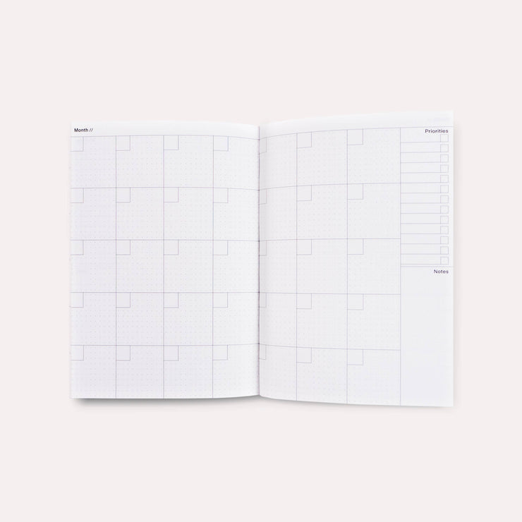 Seoul Pocket Undated Weekly Planner