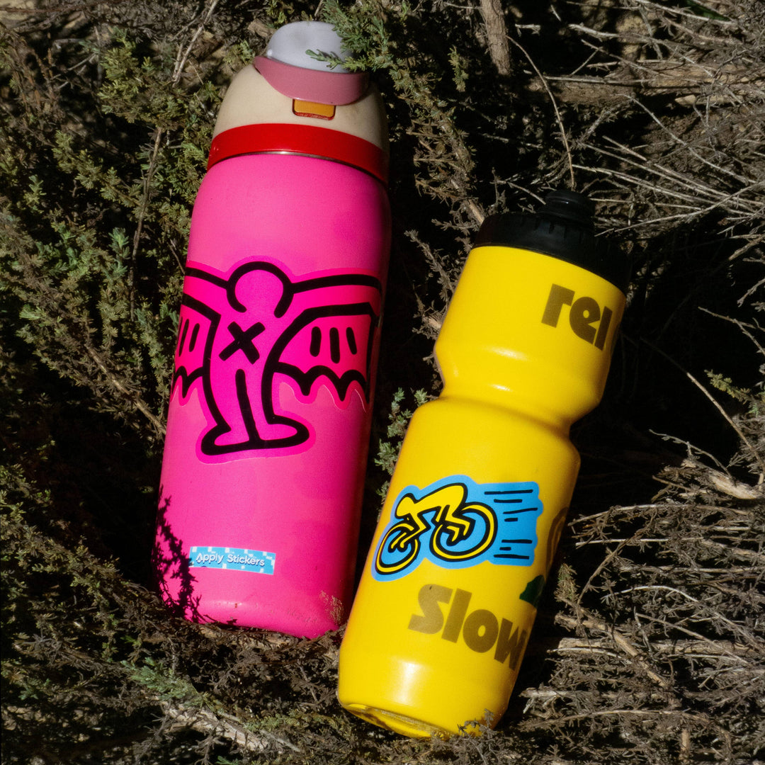 Pink Pop Shop Devil by Keith Haring - Die-Cut Sticker