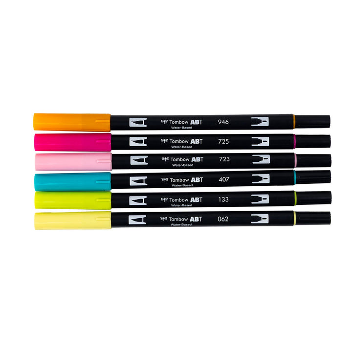 Dual Brush Markers: Happy Hour
