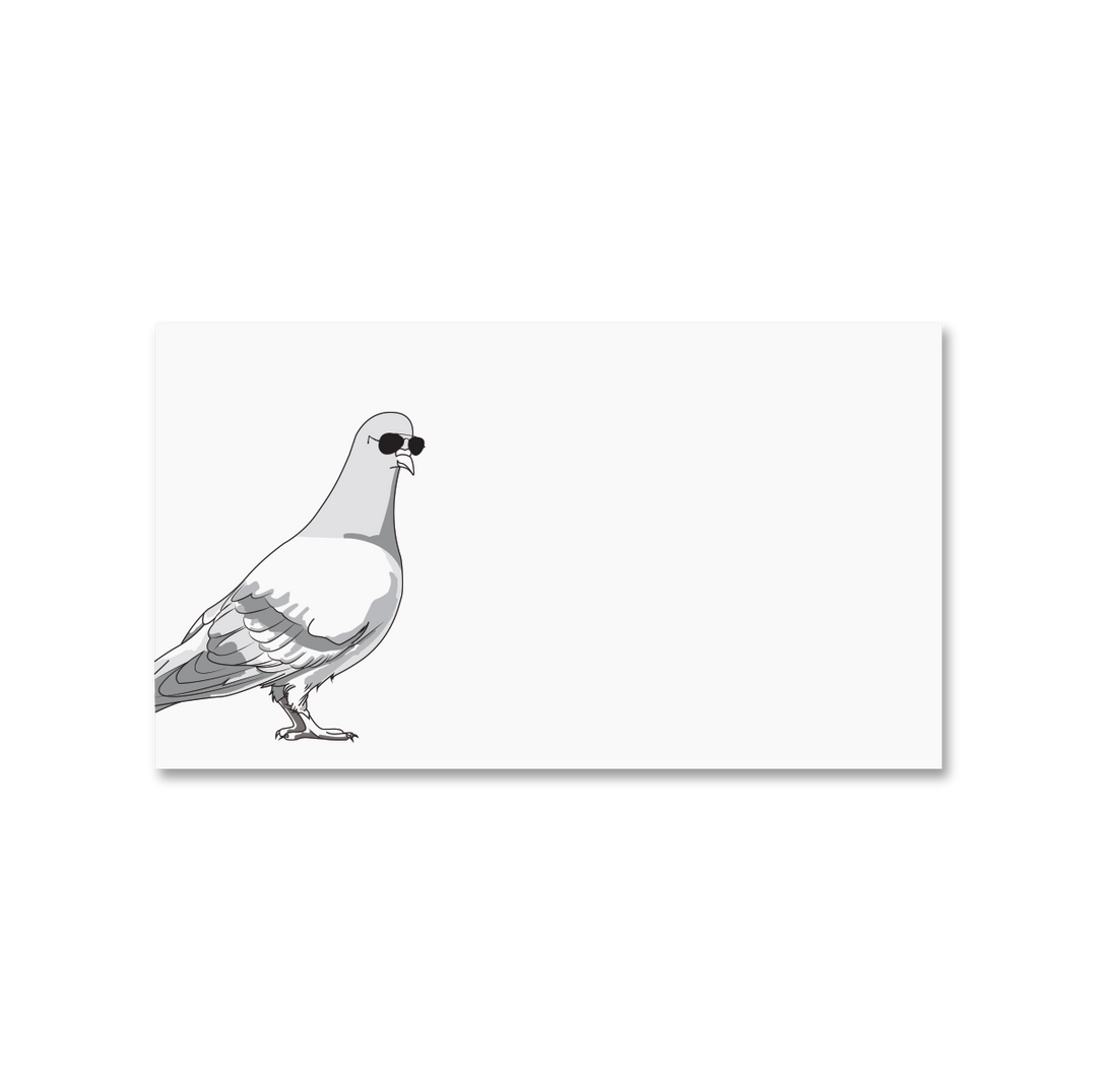 Pigeon Letterpress Correspondence Cards