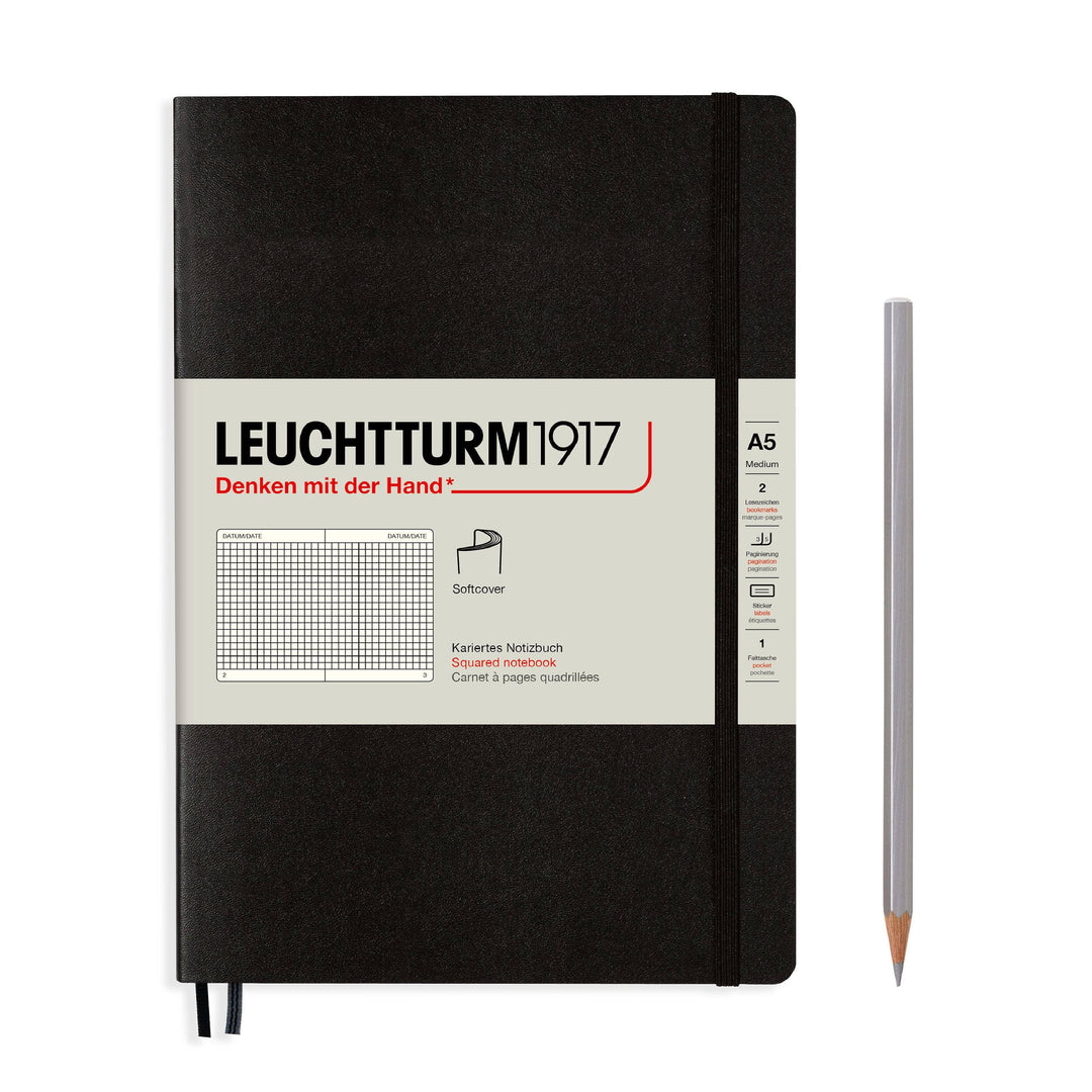 Notebooks - Medium (A5): Hardcover / Port red