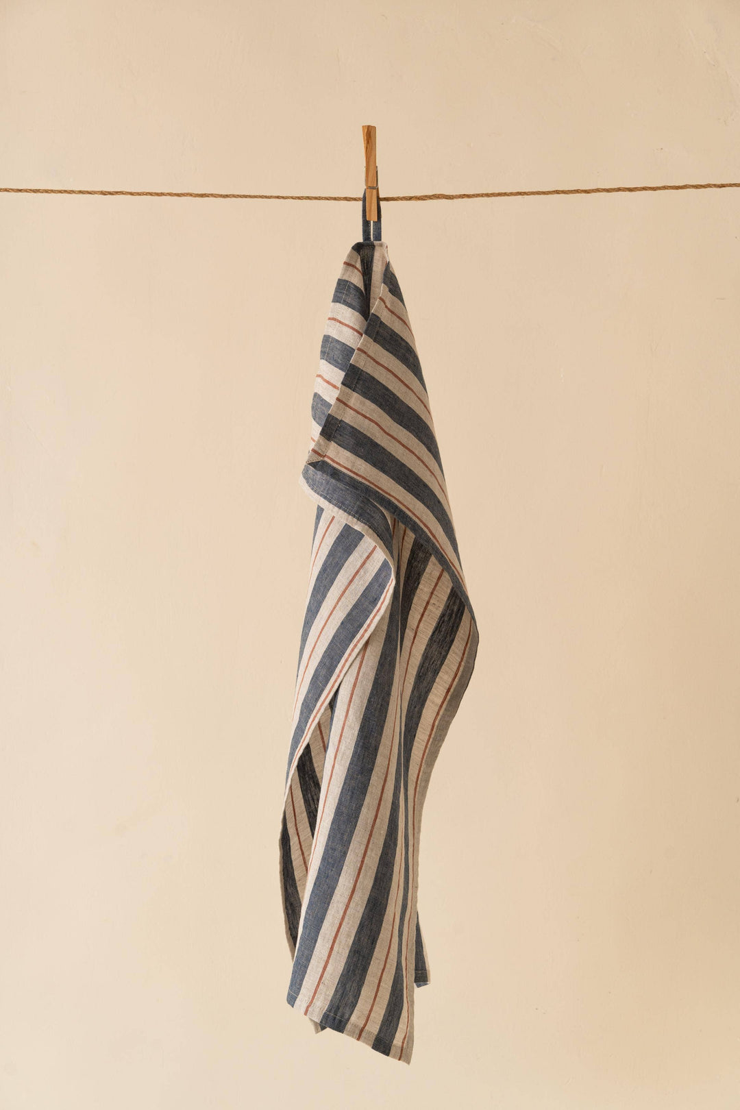 Striped Segue Linen Kitchen Towel