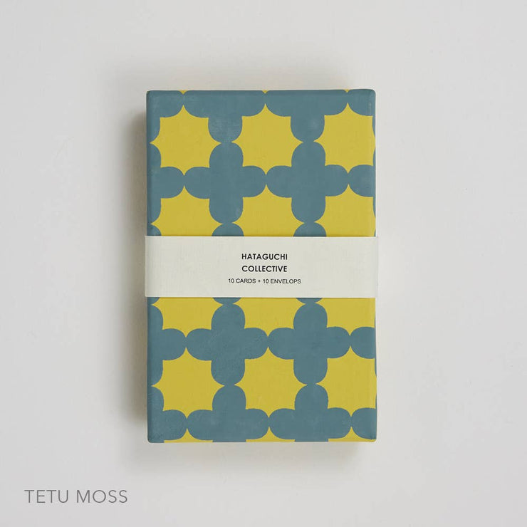Greeting Card Set in Box: SHIMA-MARU GREY x GOLD