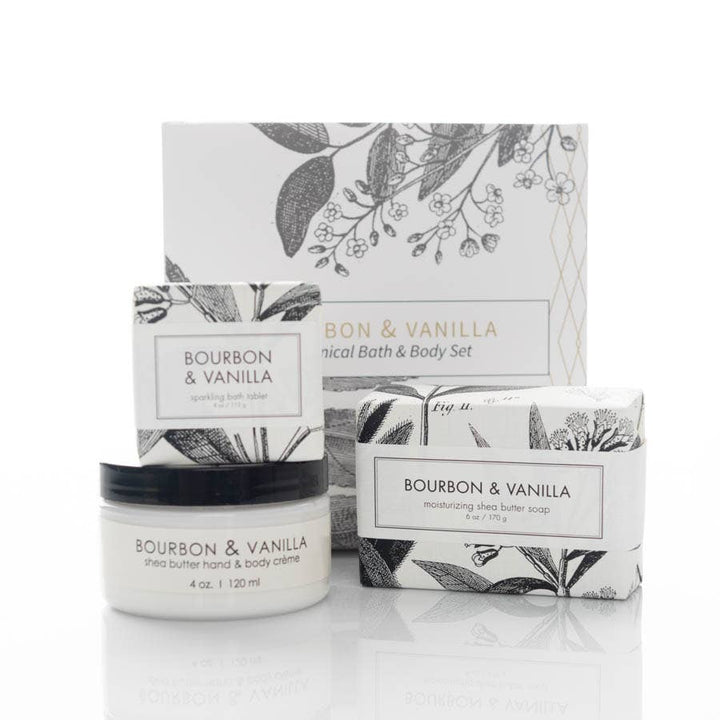 Bourbon & Vanilla Botanical Gift Set