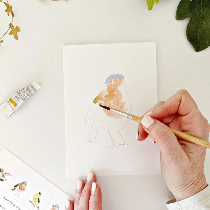 Birds Paintable Notecard Set