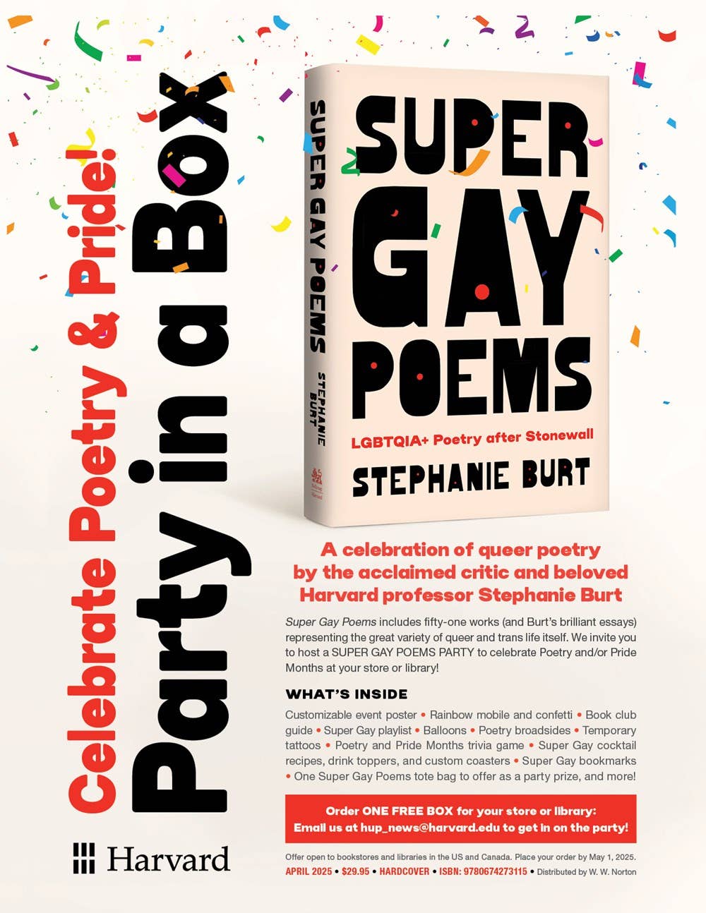 Super Gay Poems: LGBTQIA+ Poetry After Stonewall