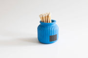 Apothecary Match Holder- Long Matches: Yellow