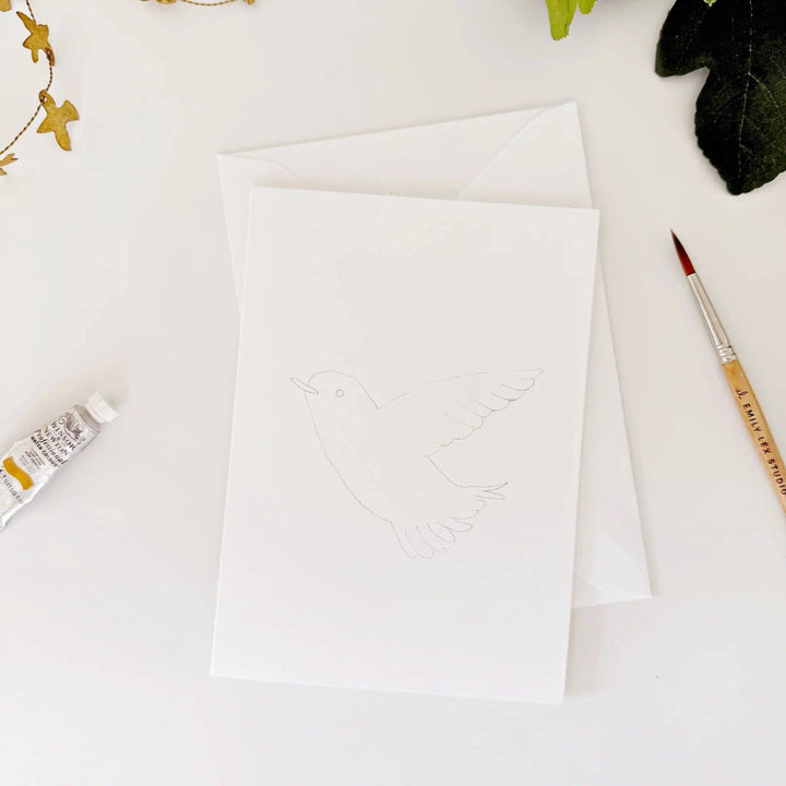 Birds Paintable Notecard Set