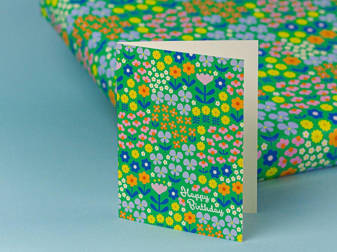 Birthday Meadow • Floral Birthday Card