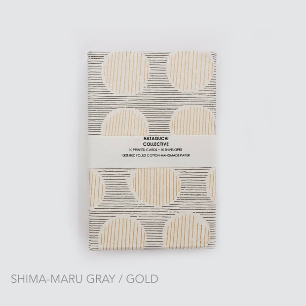 Greeting Card Set in Box: MIEKO FLOWER ORANGE