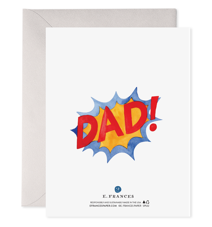 Superdad Father's Day Greeting Card