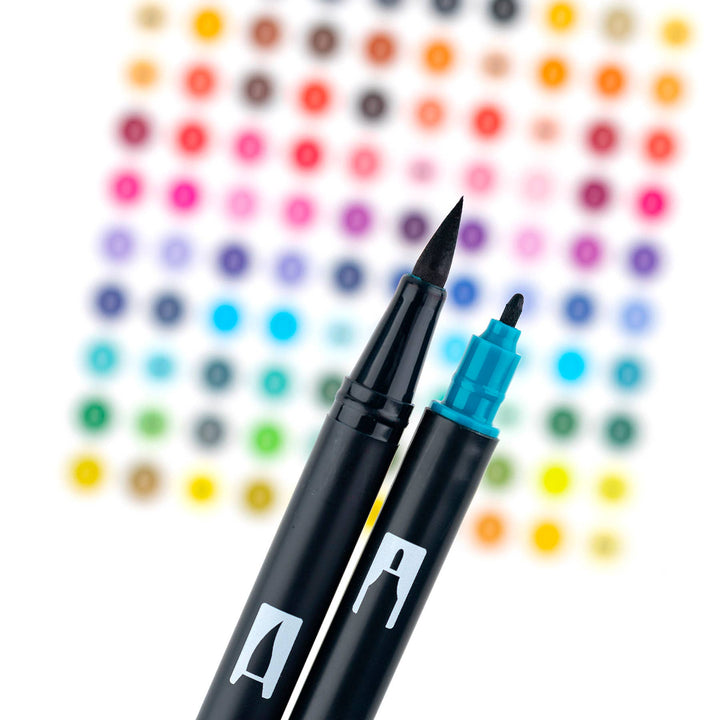 Dual Brush Pen Art Markers, Landscape, 6-Pack