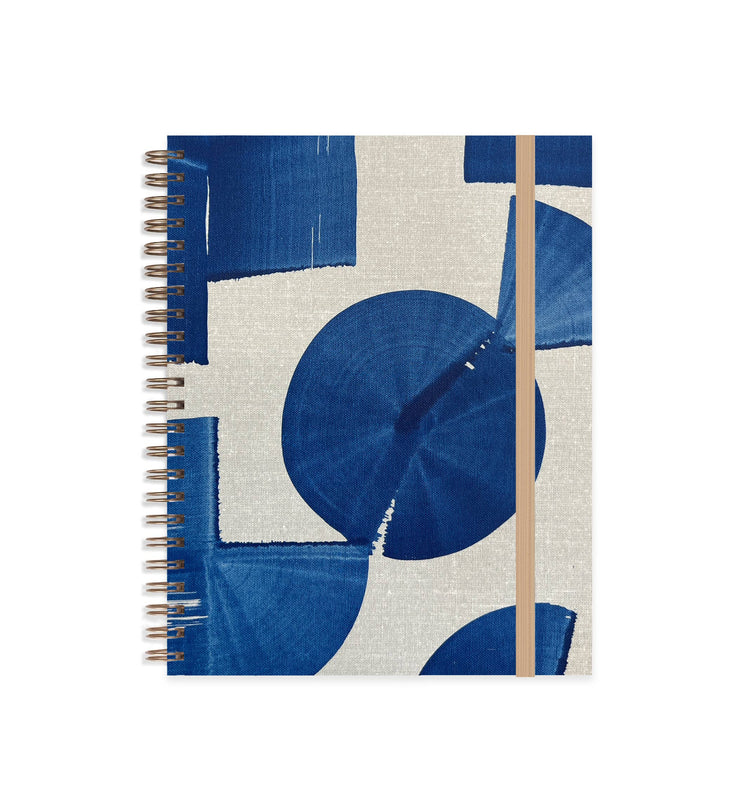 Indigo Medium A5 Notebook: Blank