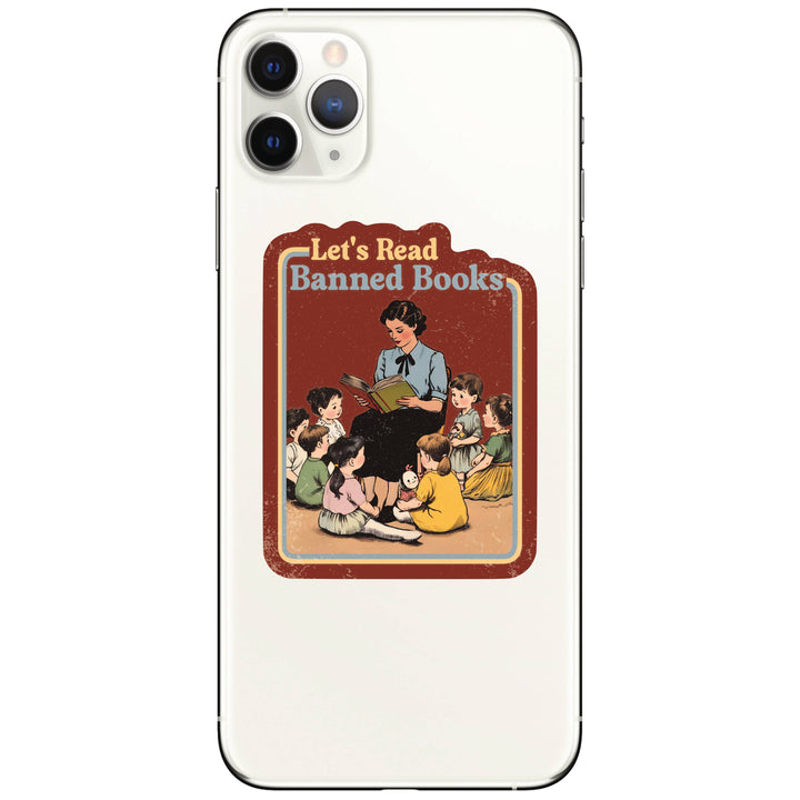 Book Politics Schools Library High Quality Vinyl Sticker