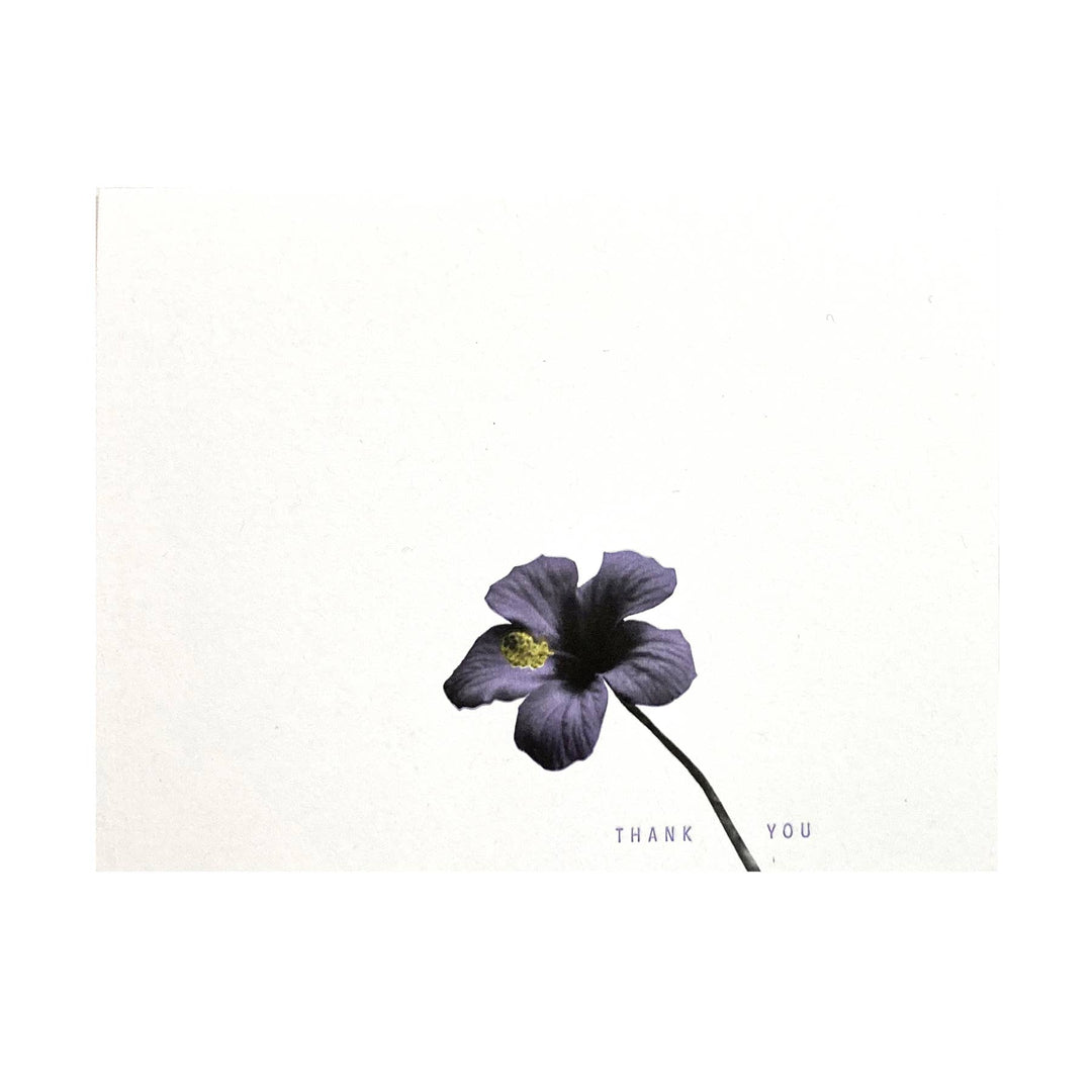 Hibiscus Thank You Card