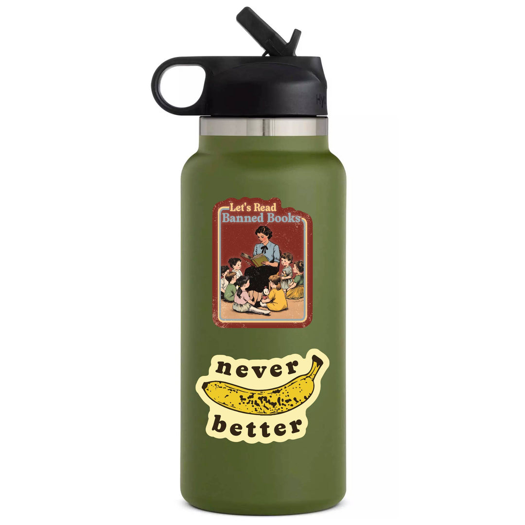 Book Politics Schools Library High Quality Vinyl Sticker