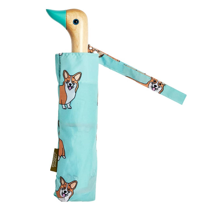 French Brand Coucou Suzette Collab - Corgi Dog Mint Umbrella