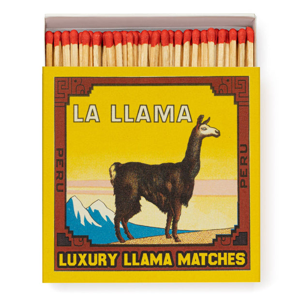 La llama Square Matchbox