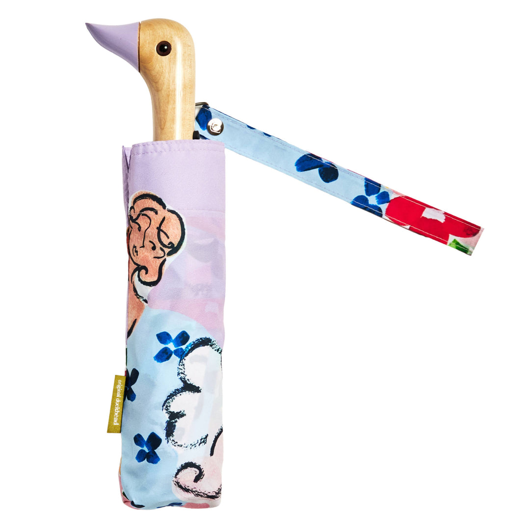 Heaven's Garden Compact Eco-Friendly Duckhead Umbrella