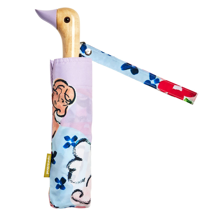 Heaven's Garden Compact Eco-Friendly Duckhead Umbrella