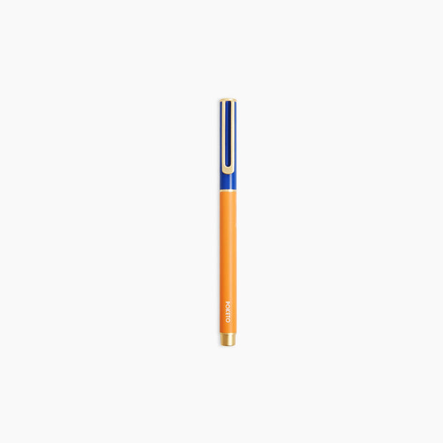 Colorblock Cap Pen: Set of 4