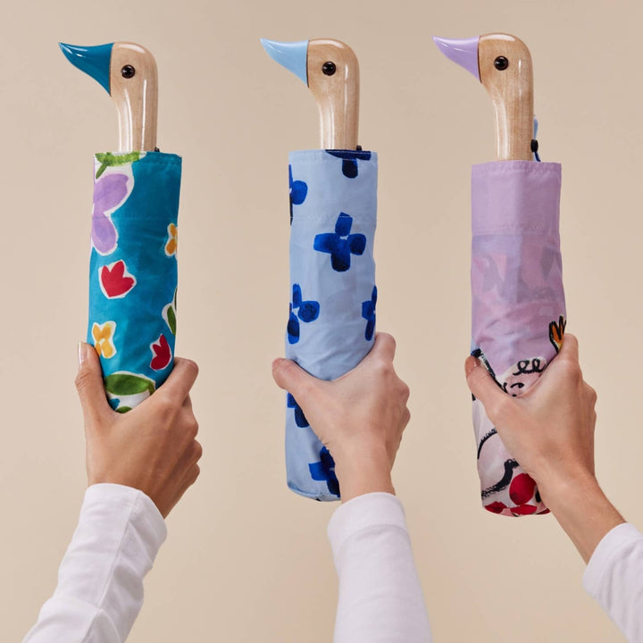 Heaven's Garden Compact Eco-Friendly Duckhead Umbrella