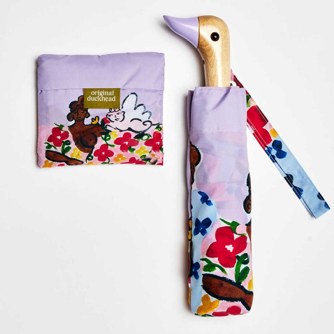 Heaven's Garden Compact Eco-Friendly Duckhead Umbrella