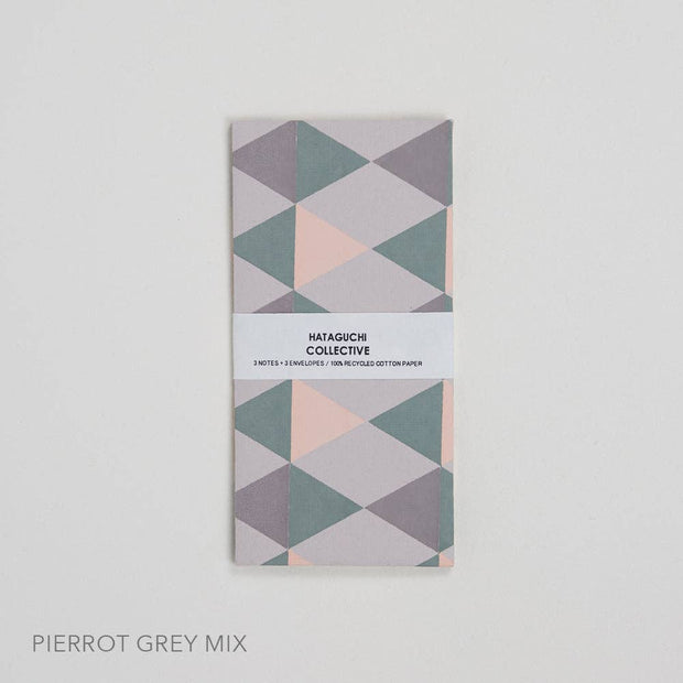 Large Envelope with Notecard Set: SHIMA-MARU RED x BLUE