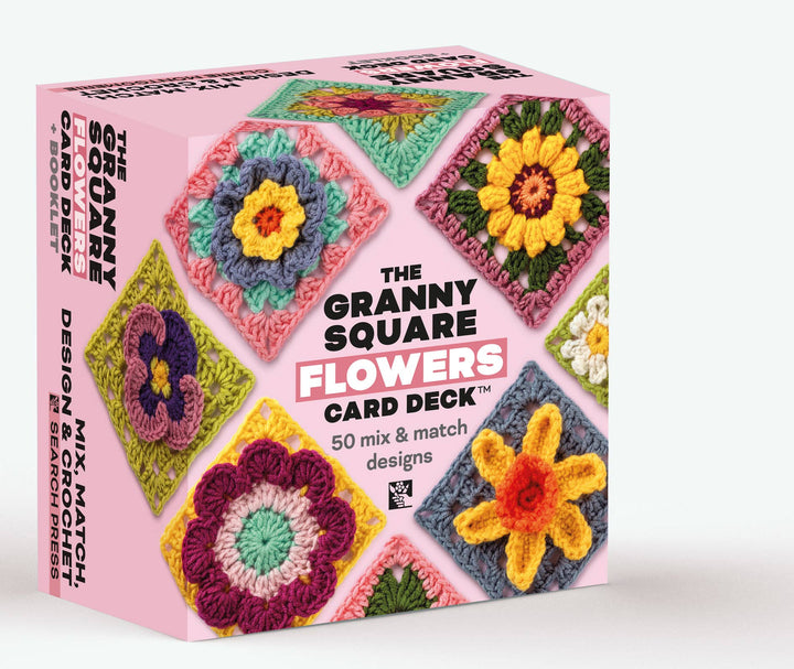 Granny Sq Flowers Card Deck