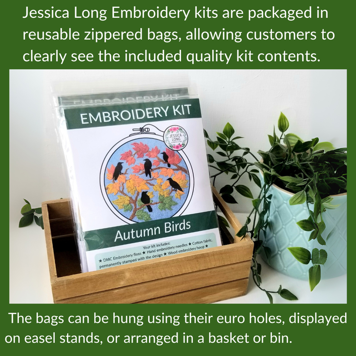 Spiral Sampler Beginner Embroidery Kit