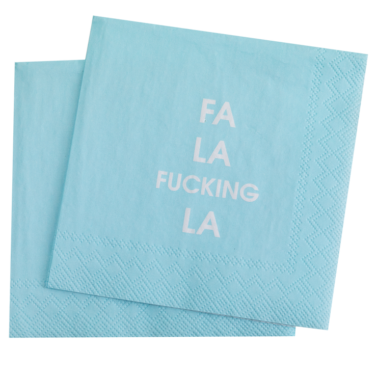 Fa La Fucking La - Holiday Cocktail Napkins