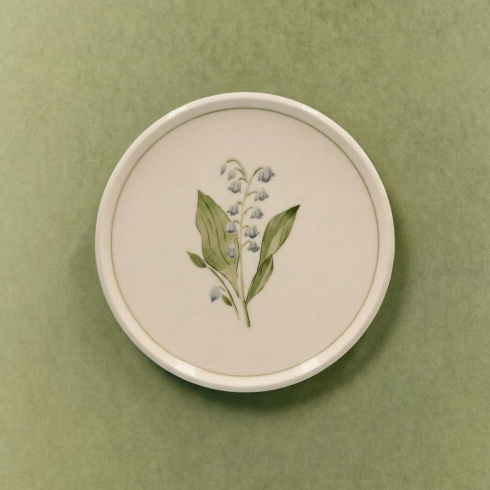 Lily of the Valley Appetizer Plate