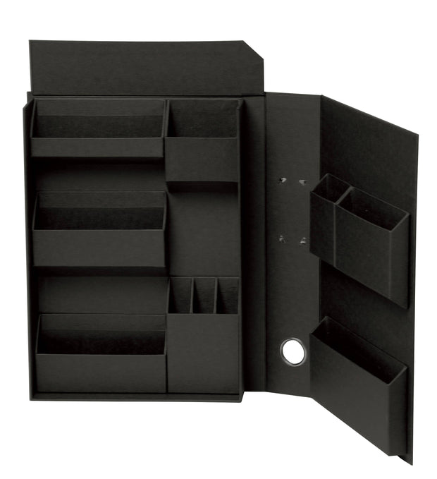 Lifestyle Paper Organizer Tool File A4  for Clean your desk: Navy