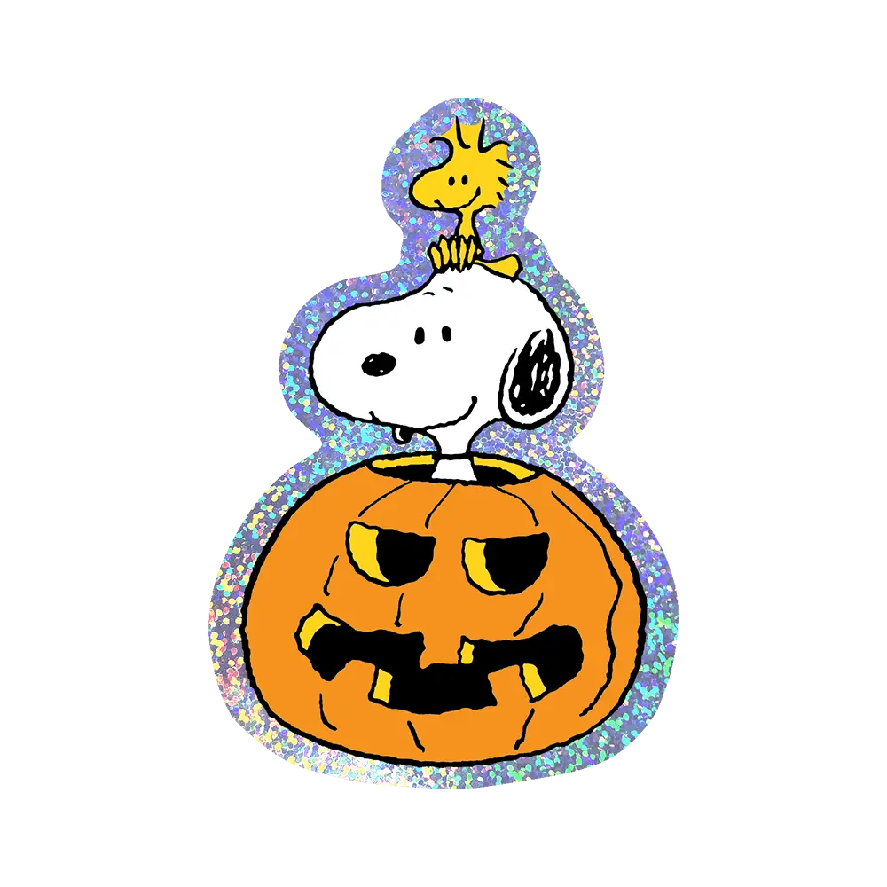 Pumpkin Snoopy - Die-Cut Sticker