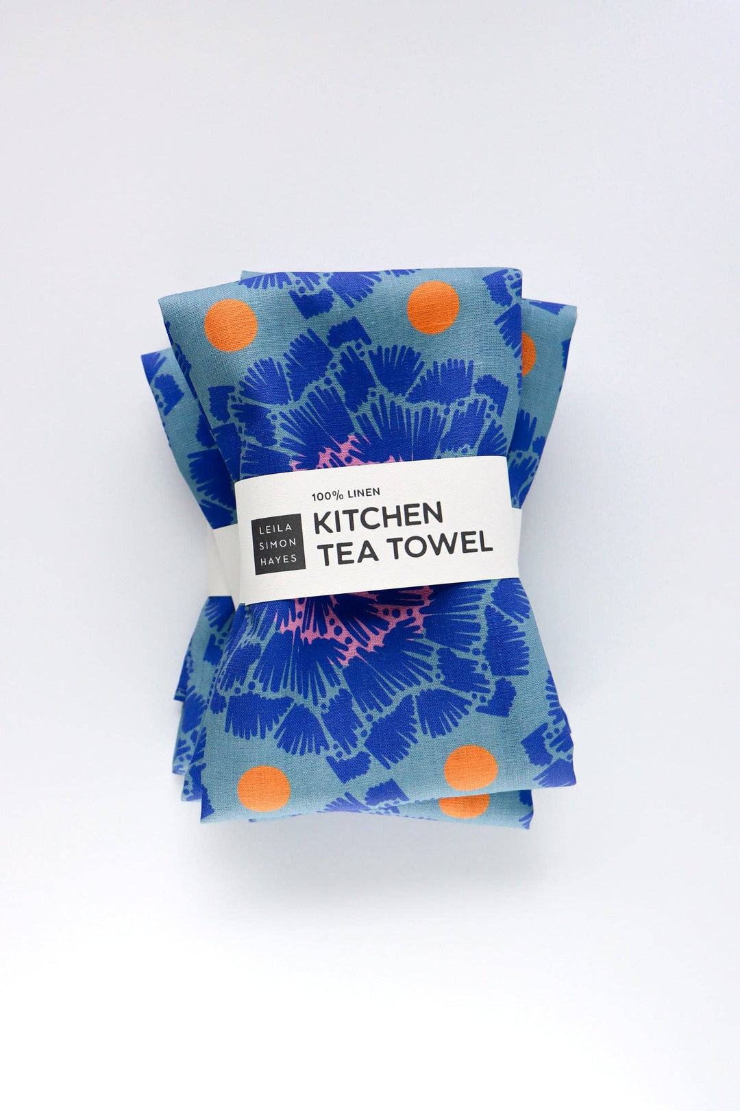Expansion Tea Towel, blue