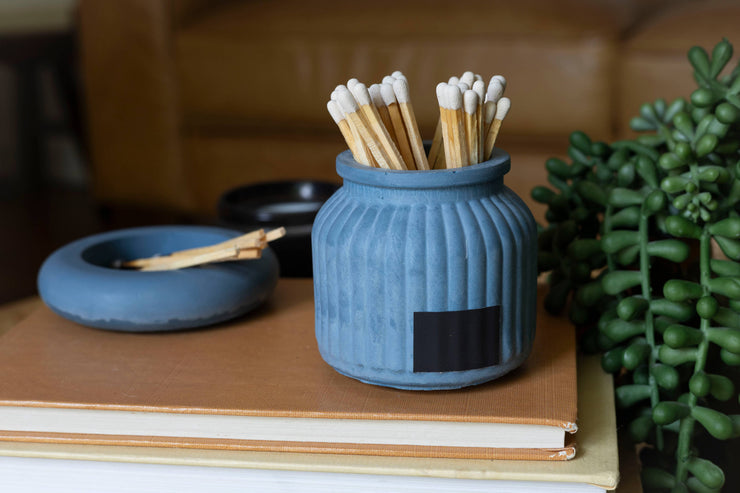 Apothecary Match Holder- Long Matches: Brick