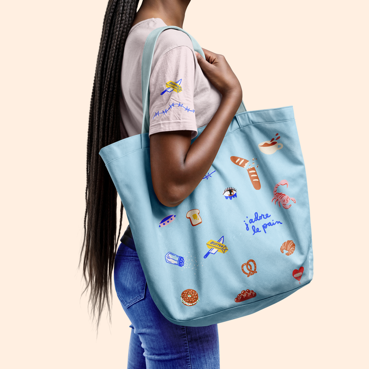 J'Adore Le Pain Iron On Sheet Set