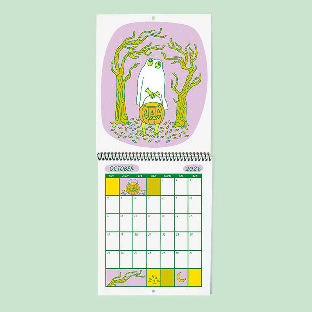 Froggy of the Month 2026 Calendar