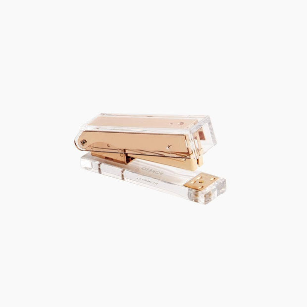 Acrylic Stapler in Gold