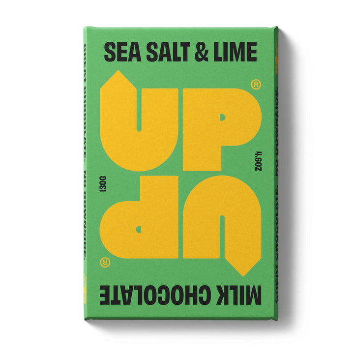 UP & UP Chocolate: Tequila & Lime Milk Chocolate Bar