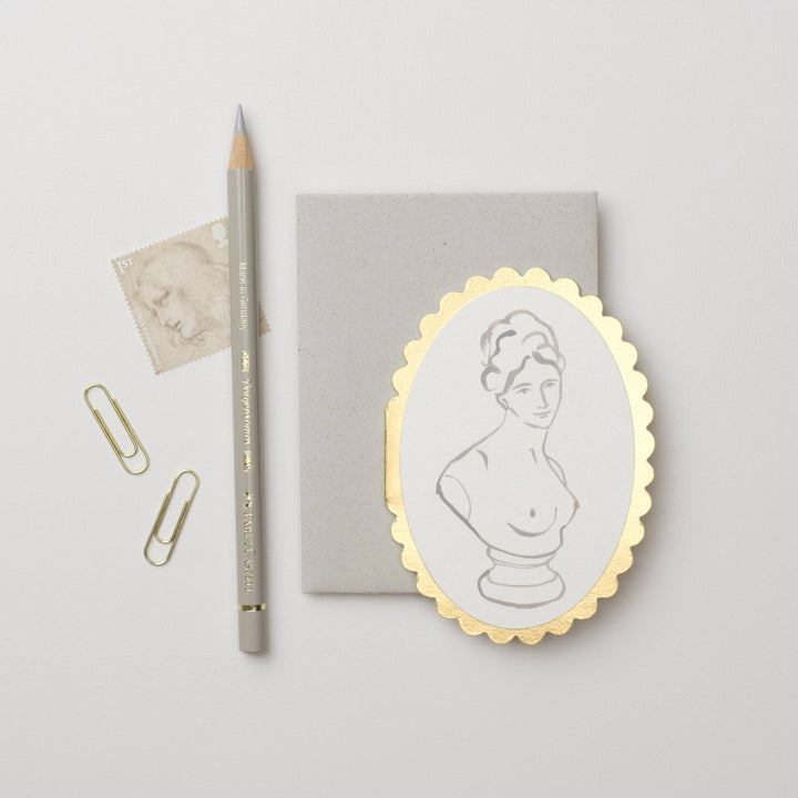 Classical Bust Mini Card