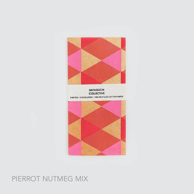 Large Envelope with Notecard Set: SHIMA-MARU RED x BLUE