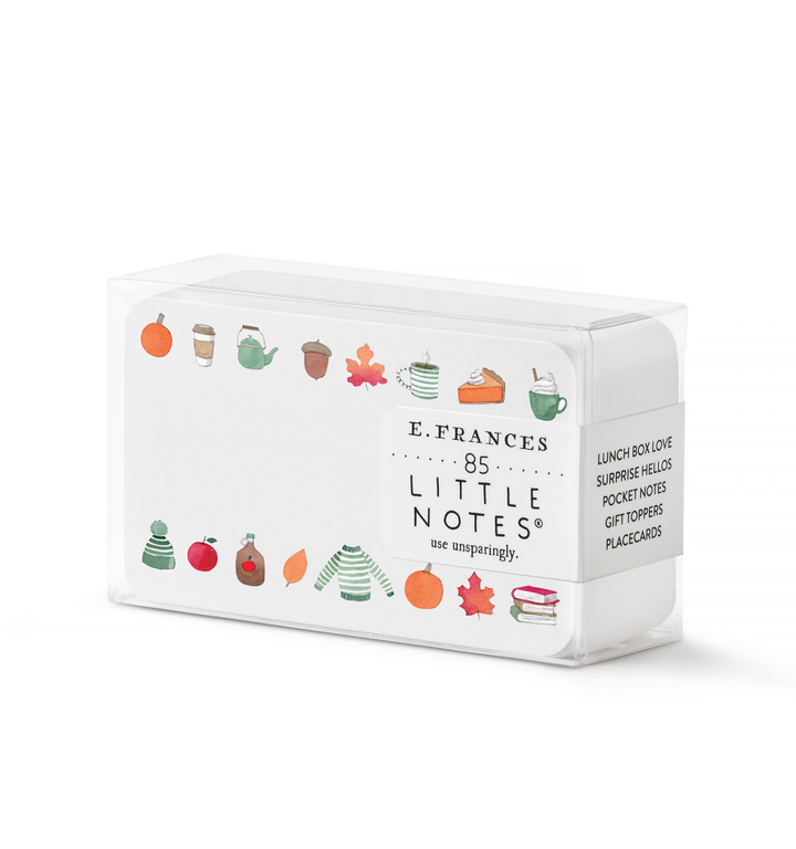 Crisp & Cozy Little Notes® | Fall & Autumn Mini Notecards