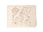 New York City Tea Towel: Natural